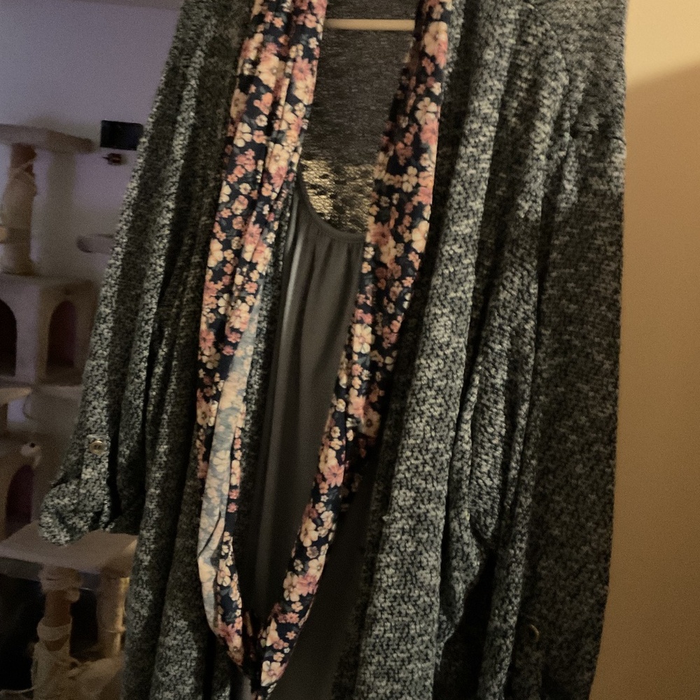 Blouse/Sweater/Scarf all in one